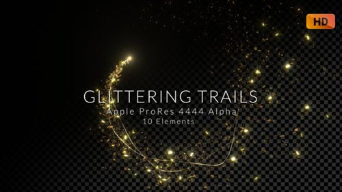 Glittering Trails Pack - 26423015 (Videohive)