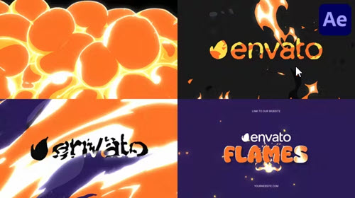 Fire Explosion Logo Opener for After Effects - 51854309 - Project for After Effects