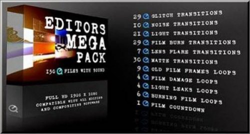 Футажи: Editors Mega Pack