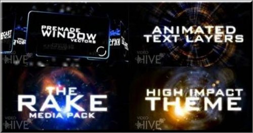 VideoHive - The Rake Media Pack (After Effects Project+)