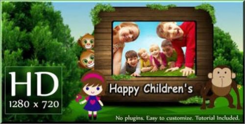 Happy Children's (VideoHive) «Счастливые дети» — After Effects Project
