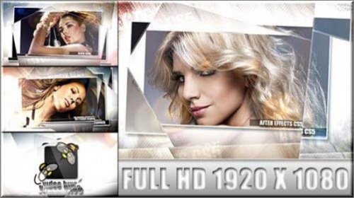 Glass Slide - Project for After Effects (VideoHive)