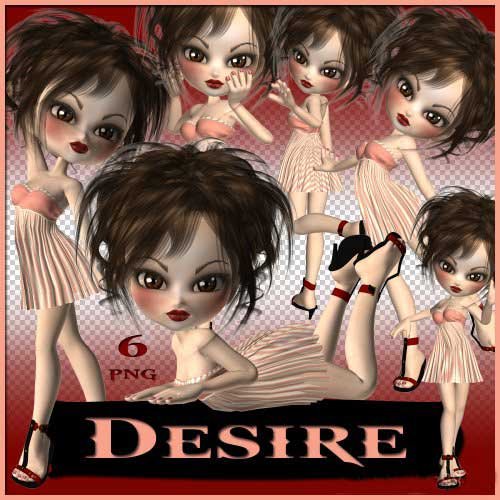 Скрап-набор - Desire