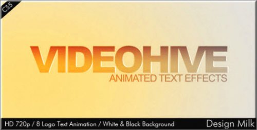 Logo Text Animation - After Effects Project (Videohive)