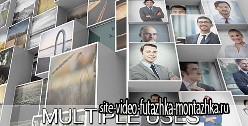 3D Mosaic Corporate Logo - Project for After Effects (Videohive)