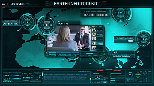 Earth Info Toolkit - Project for After Effects (Videohive)