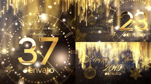 New Year Countdown 2019 - Project for After Effects (Videohive)