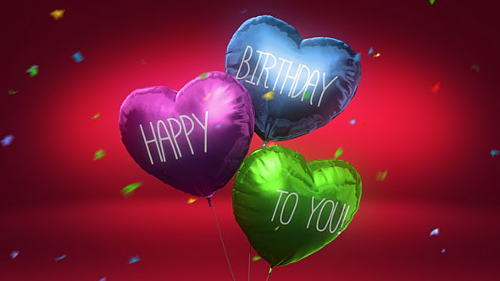 Balloon Hearts - Project for After Effects (Videohive)