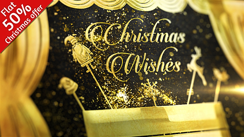 Golden Christmas - Project for After Effects (Videohive)