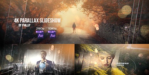 4K Parallax Slideshow - Project for After Effects (Videohive)