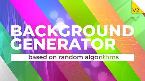 Background Generator - Project for After Effects (Videohive)