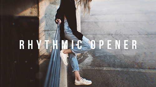 Rhythmic Opener - Project for After Effects (Videohive)