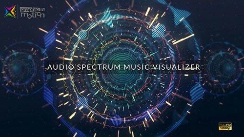 Audio Spectrum Music Visualizer - Project for After Effects (Videohive)