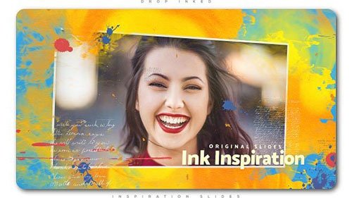 Drop Inked Inspiration Slides - Project for After Effects (Videohive)