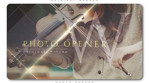 Original Modern Photo Opener - Project for After Effects (Videohive)