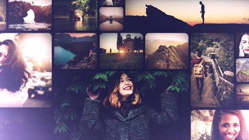 Clean and Smooth Mosaic Slideshow - Project for After Effects (Videohive)