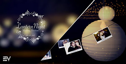 Love Under the Lanterns Photo Gallery - Project for After Effects (Videohive)