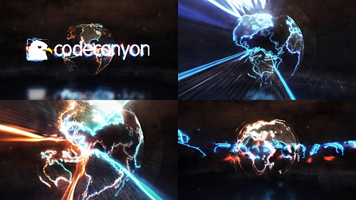 Energy Earth Logo Reveal - Project for After Effects (Videohive)