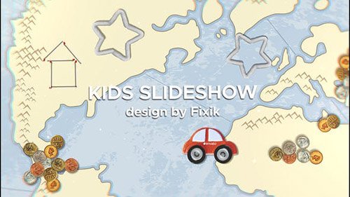 Kids Slideshow II | After Effects Template - Project for After Effects (Videohive)