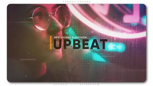Upbeat Lounge Opener Slideshow - Project for After Effects (Videohive)