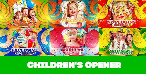 Children's Opener - Project for After Effects (Videohive)