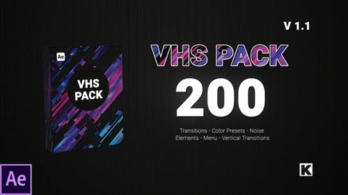 VHS PACK V1.1 - 24750066 - Project for After Effects (Videohive)