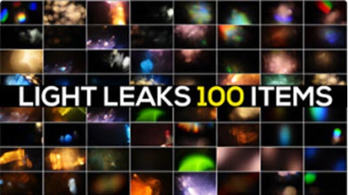 MotionElements - 100 LIGHT LEAKS PACK - 11754459