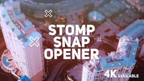 Stomp Snap Opener - Project for After Effects (Videohive)