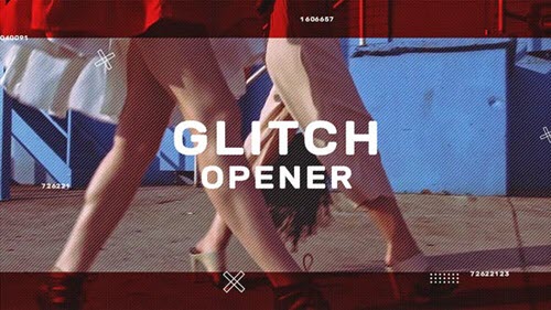 Glitch Opener 23231840 - Project for After Effects (Videohive)