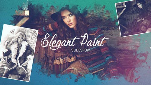 Elegant Paint Slideshow - Project for After Effects (Videohive)