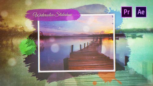 Watercolor Slideshow - 25515057 - Premiere PRO and After Effects
