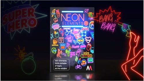 Neon Elements - 26627397 - Project for After Effects