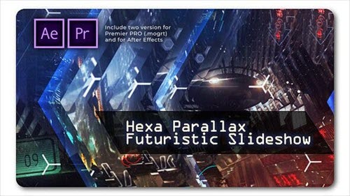Hexa Parallax | Futuristic Slideshow - 27178657 - Videohive