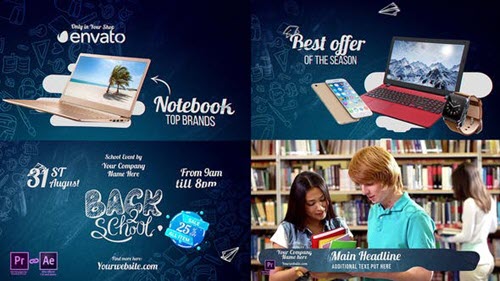 Back2School Pack 2018 - Project for After Effects (Videohive)