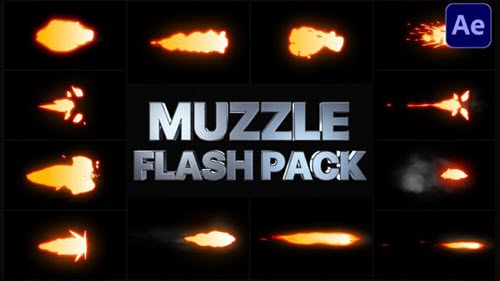 Muzzle Flash Pack | After Effects - 29238108 - Project for After Effects (Videohive)