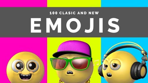 100 Classic And New Emojis - 29840105 - Motion Graphics