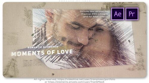 Moments of Love - 26363511 - Premiere PRO and After Effects