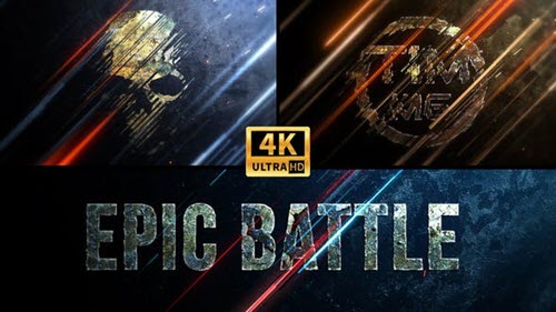 Epic Battle Logo 4K - 33867321 - Project for After Effects