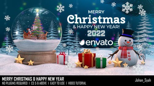 Merry Christmas & Happy New Year - 34931796 - Project for After Effects