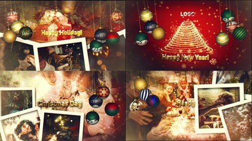 Merry Christmas Opener // Slideshow - 35319421 - Project for After Effects