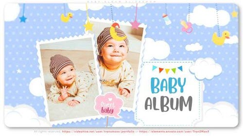 Baby Album Slideshow - 35002531 - Project for After Effects