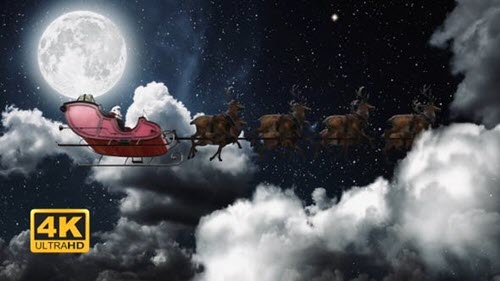 Santa's Sleigh - 22849906 - Motion Graphics