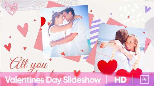 Valentines Day Slideshow (MOGRT) - 35796746 - After Effects & Premiere Pro Templates