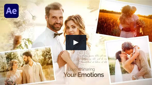 Emotional Wedding Slideshow | Romantic Love Story - 37188708 - Project for After Effects
