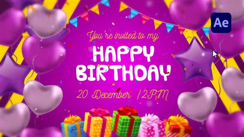 Happy Birhday - 39730924 - Project for After Effects