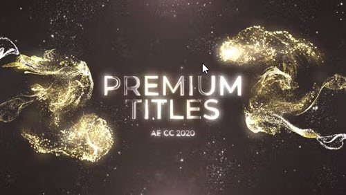 Gold Premium Titles - 43940633 - Project for After Effects
