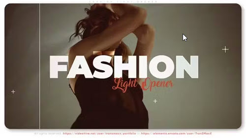 Fashion Light Opener - 44924980 - Project for After Effects