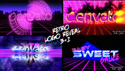 Retro Logo Reveal Pack Vol.1 - 19323162 - Project for After Effects