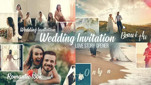 Wedding Invitation - Slideshow Opener - 45191524 - Project for After Effects