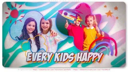 Happy Kids Opener - 51690721 - Project for After Effects